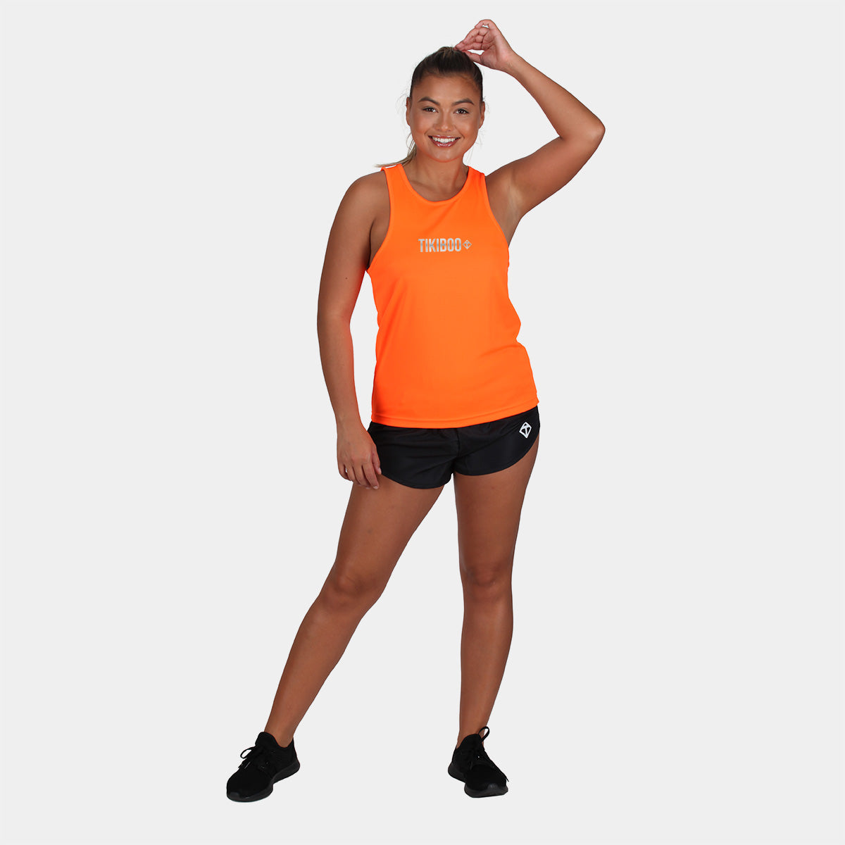High Visibility Orange Reflective Safety Vest for Running, Cycling & Construction - ANSI Certified ReflecTech Vest for Outdoor Work & Nighttime Activities