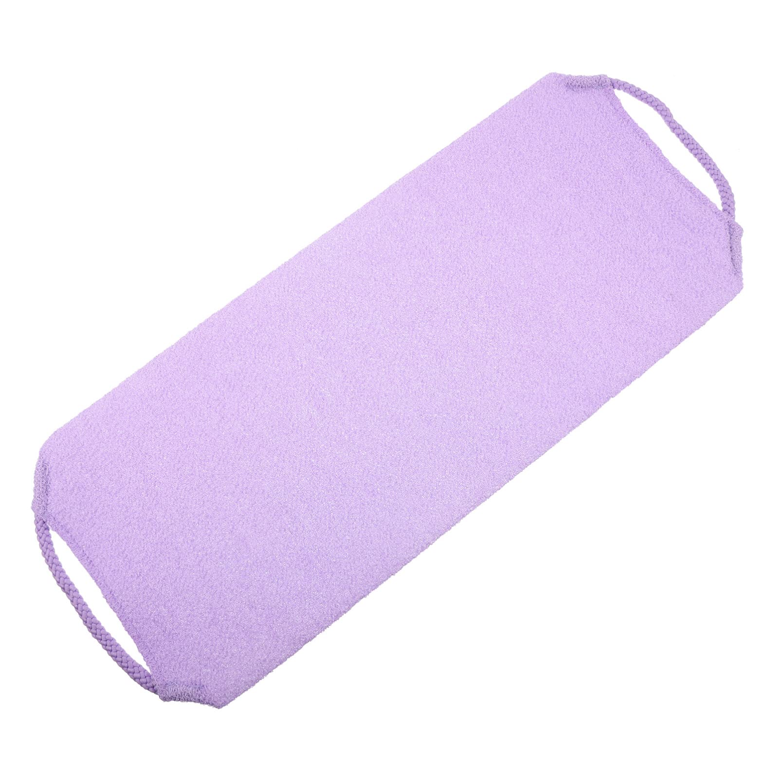 EXCLUZO Exfoliating Washcloth Towel - Dead Skin Remover, Comfortable Bath & Shower Scrubber for Smooth Skin - Home & Travel Use (Purple) | Perfect for Spa Days, Post-Workout Cleansing & Gentle Exfoliation