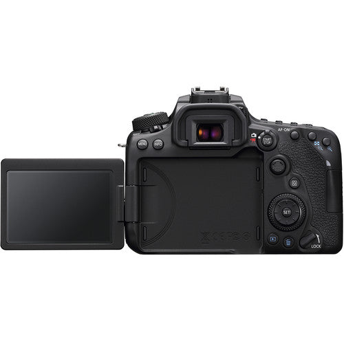 Canon EOS 90D DSLR Camera Body Only - 32.5MP APS-C Sensor, 4K Video, 45-Point AF - Perfect for Wildlife Photography & Vlogging