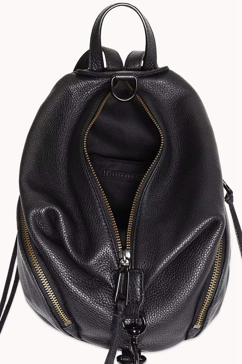 Rebecca Minkoff Julian Backpack for Women - Medium Size, Black, One Size US | Stylish Everyday Purse for Work, School & Travel