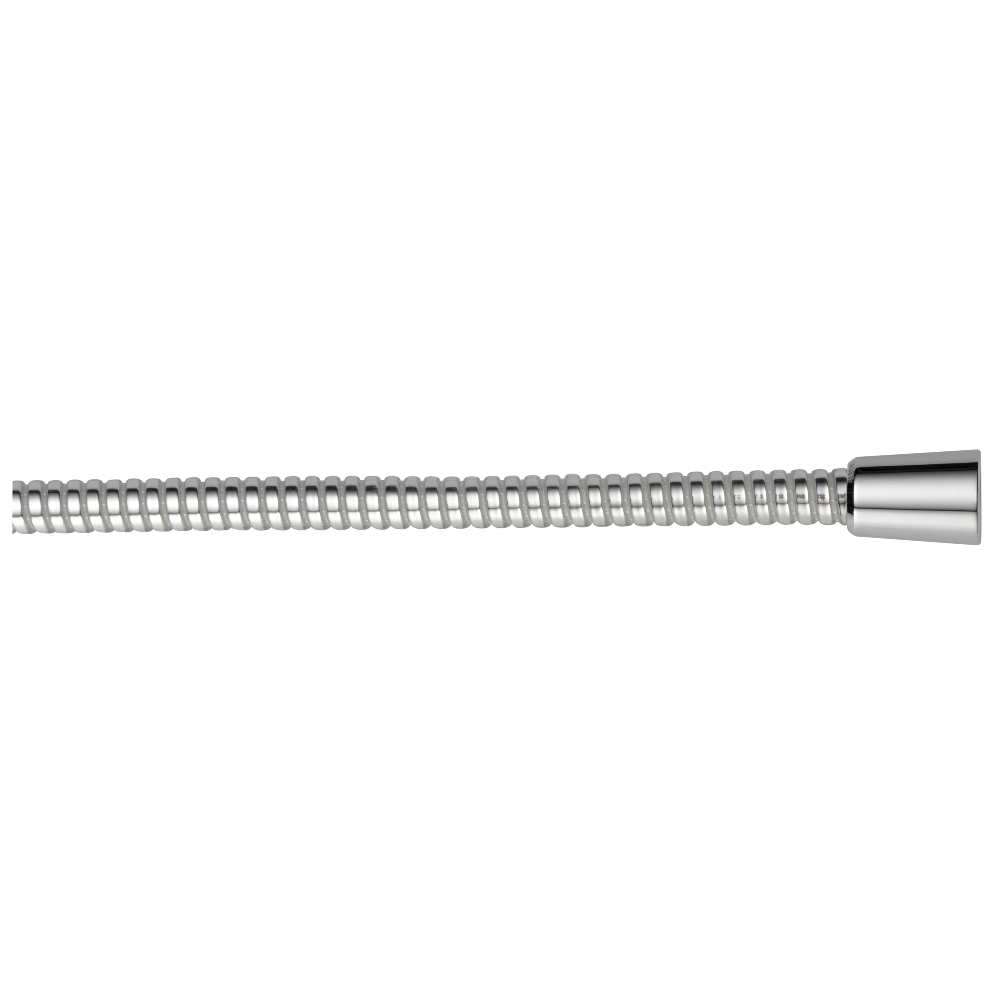 Delta U494R 84-Inch Hand Shower Hose - Chrome & White Finish - Durable Stainless Steel Replacement Shower Hose for Bathroom, Spa, and RV Use