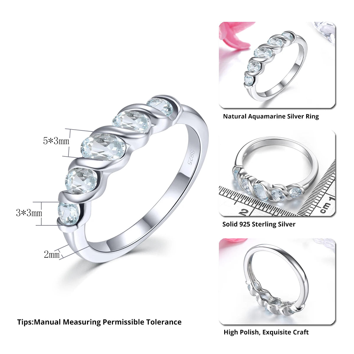 Deep Affection Ring - Elegant Sterling Silver Promise Ring for Women, Romantic Gift for Her - Perfect for Anniversaries, Engagements & Special Occasions