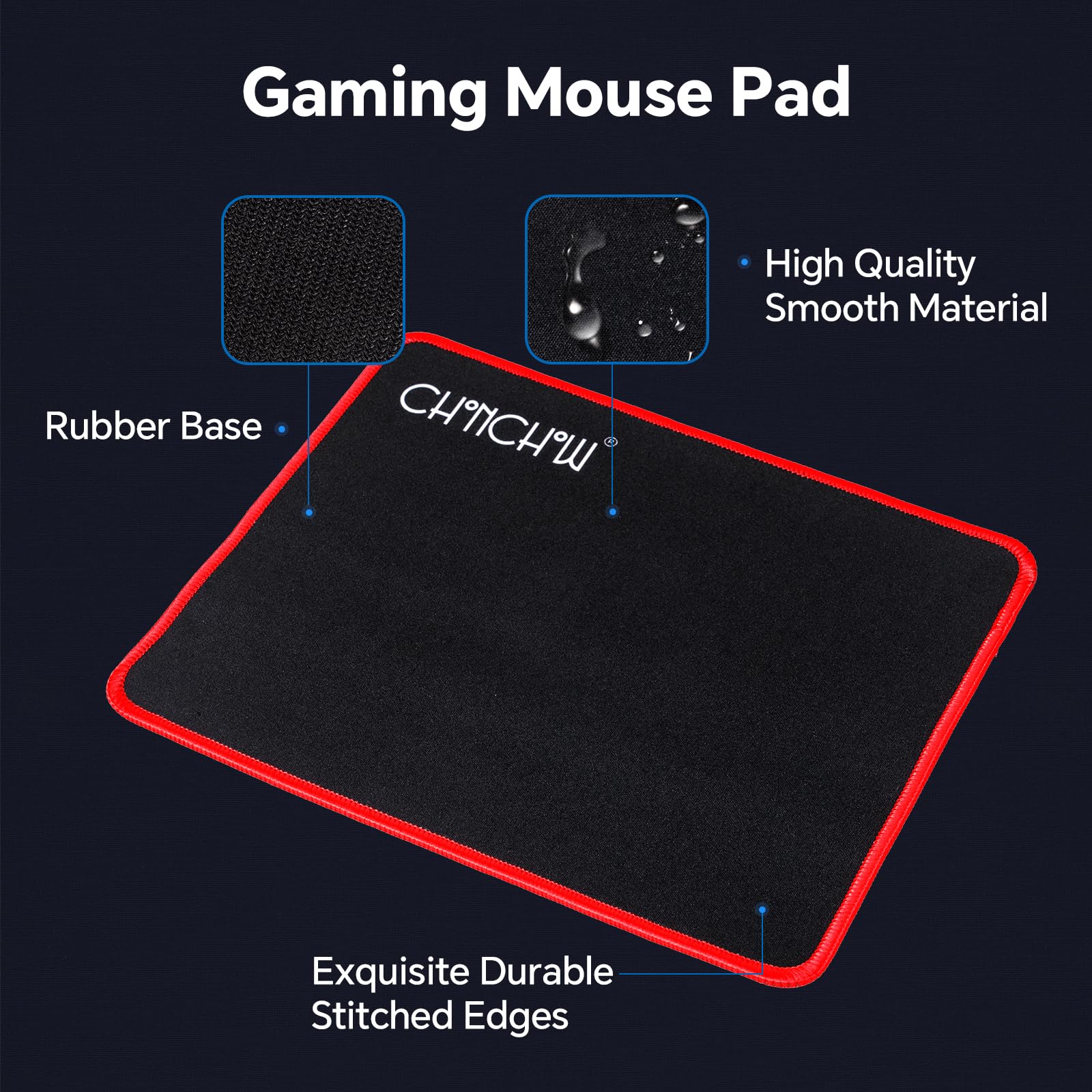 RGB Backlit Gaming Keyboard, Mouse, Mousepad & Headset Combo - Wired USB Gamer Bundle with Mic | Compatible with PC, Windows, Xbox One, PS4, PS5 (Black) | Perfect for Esports, Streaming & Competitive Gaming