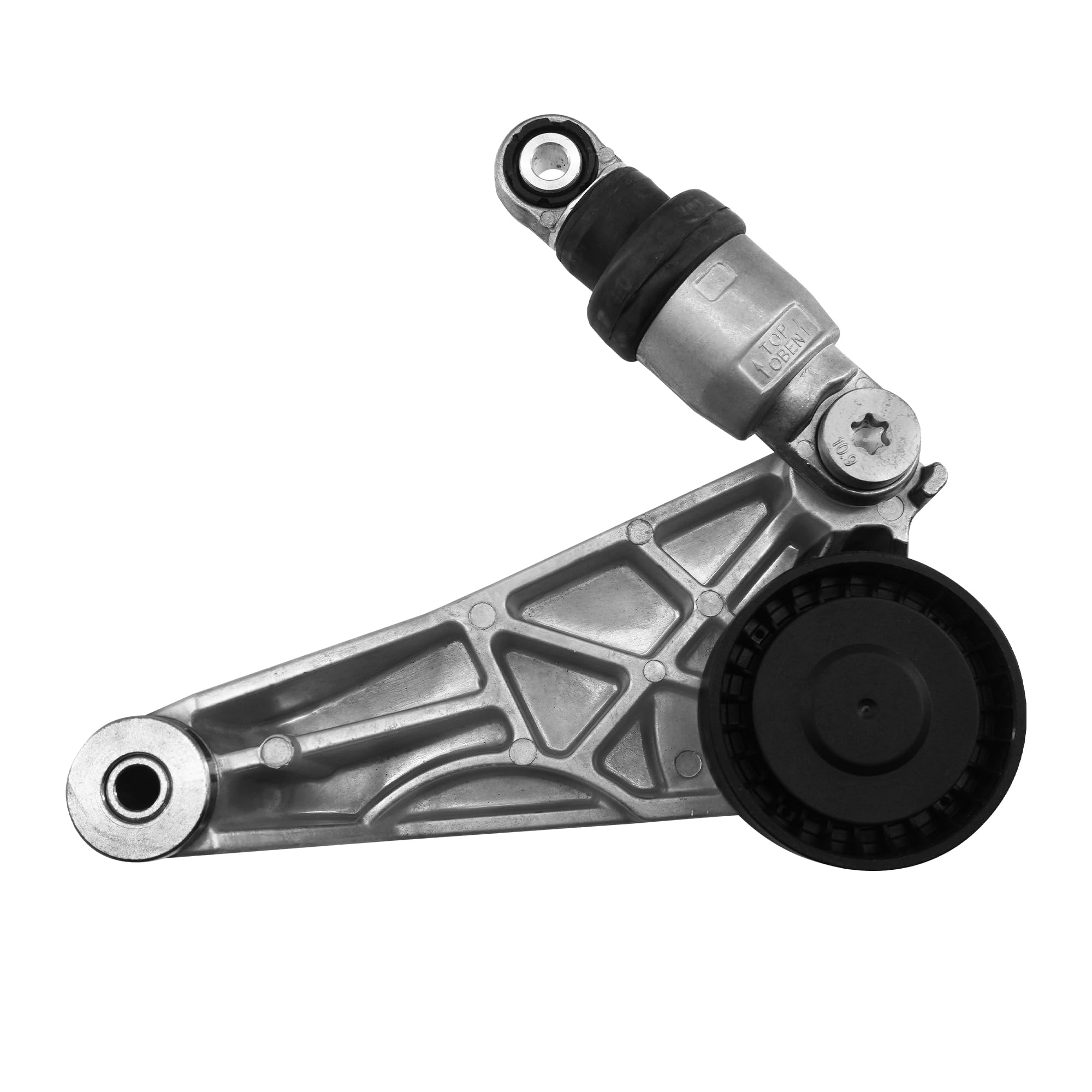 04627038AA Drive Belt Tensioner Assembly with Pulley - Compatible with 2012-2018 Jeep Wrangler JK V6 3.6L | Replacement for 4627038AA & 39415 | Smooth Engine Performance for Off-Road Adventures & Daily Commutes