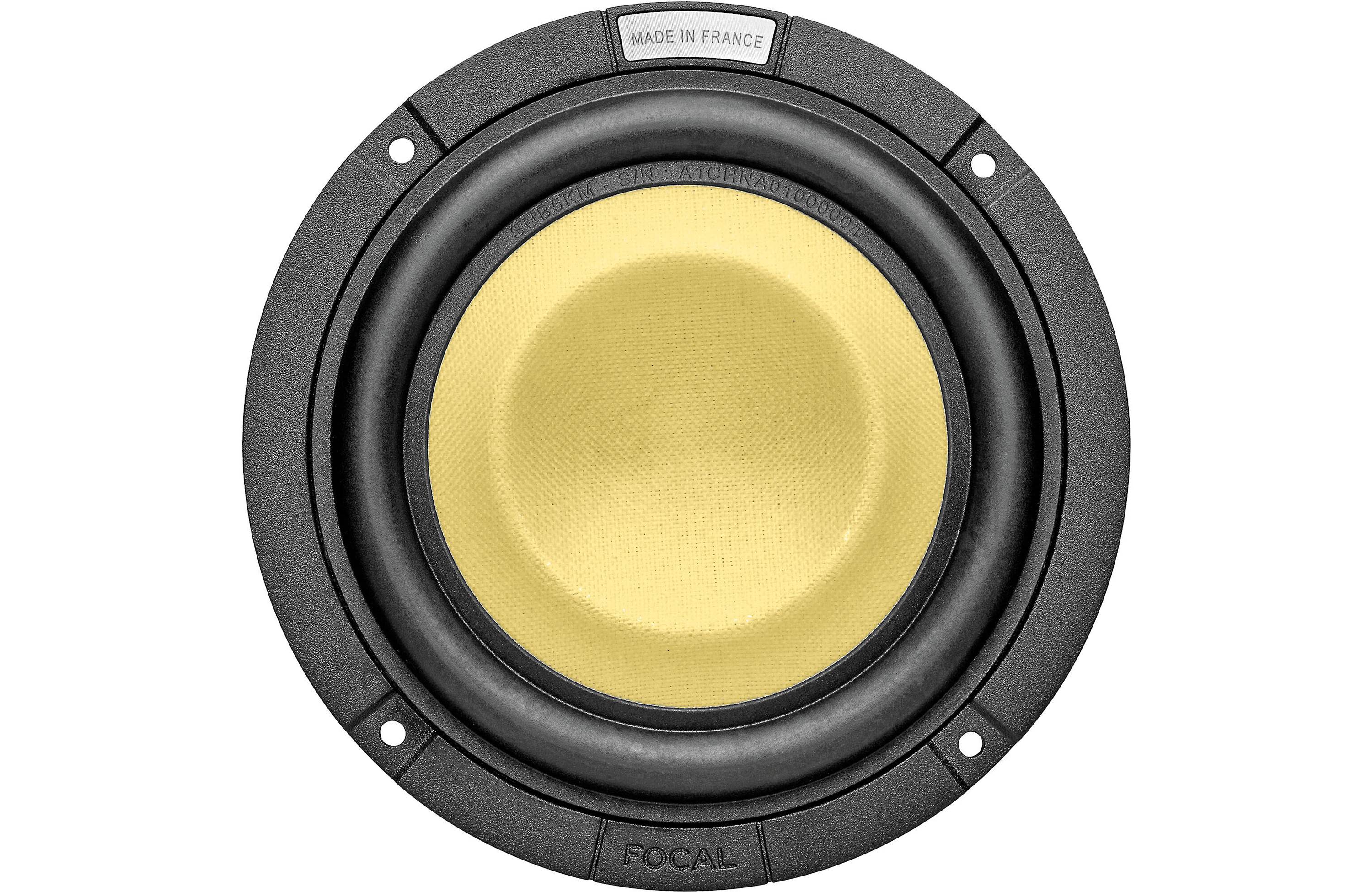 Focal SUB5KM K2 Power M 5 4 Ohm Car Subwoofer - High Performance Bass Speaker for Car Audio Systems | Perfect for Car Enthusiasts & Music Lovers