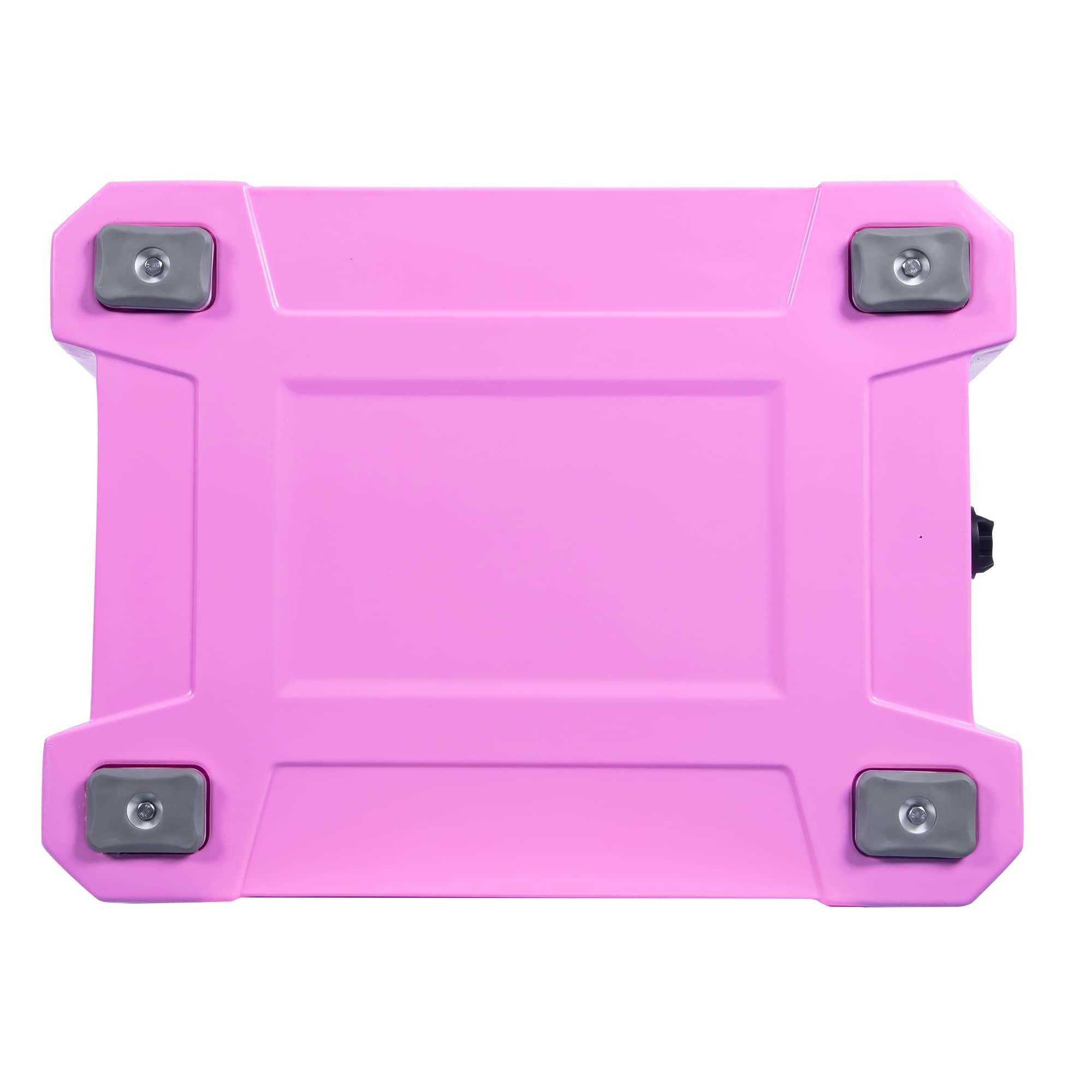 CAMP-ZERO 40L-42 Quart Heavy Duty Hard Cooler Ice Chest with 4 Cup Holders & Comfort Grip - Perfect for Camping, Beach, Picnics, Boating, Hunting & Travel - Keep Drinks Cold for Outdoor Adventures, Tailgating & Road Trips