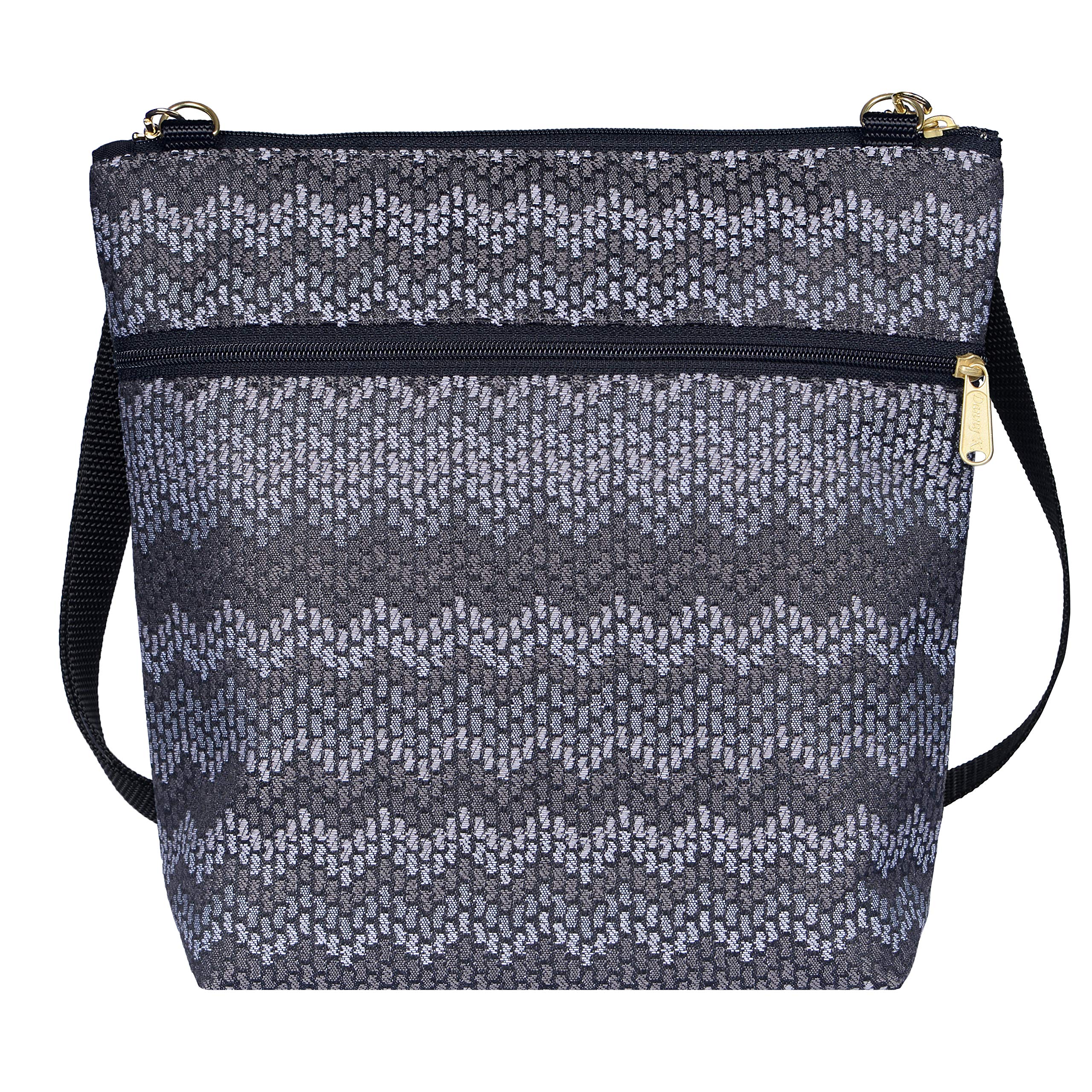 Danny K. Women's Handmade Tapestry Crossbody Bag - Maggie Purse, USA Made Boho Shoulder Bag for Travel, Shopping & Everyday Use
