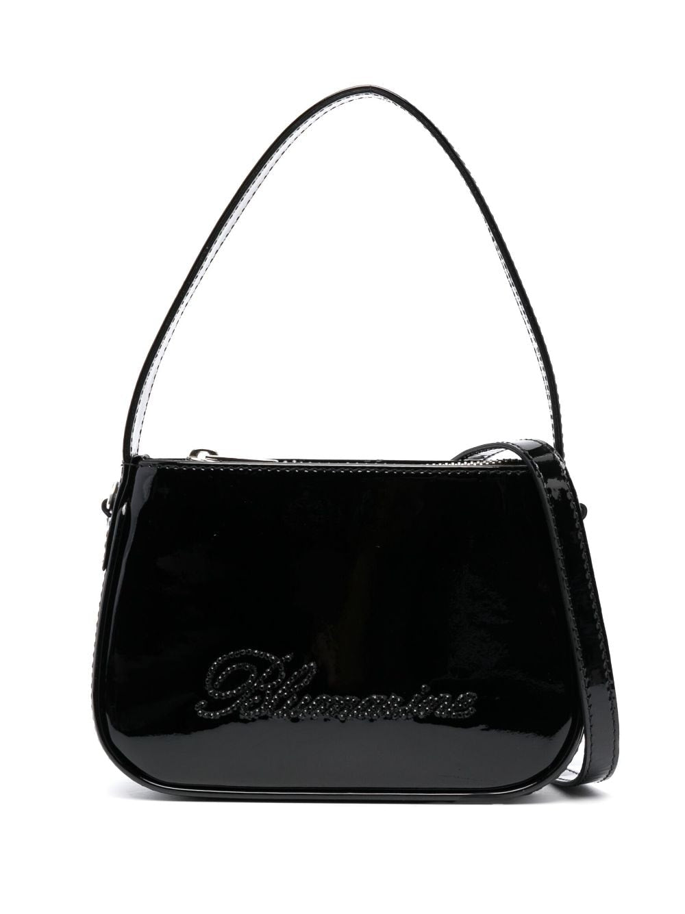 Blumarine Women's Handbags - Stylish Black Leather Shoulder Bag for Work, Travel & Everyday Use
