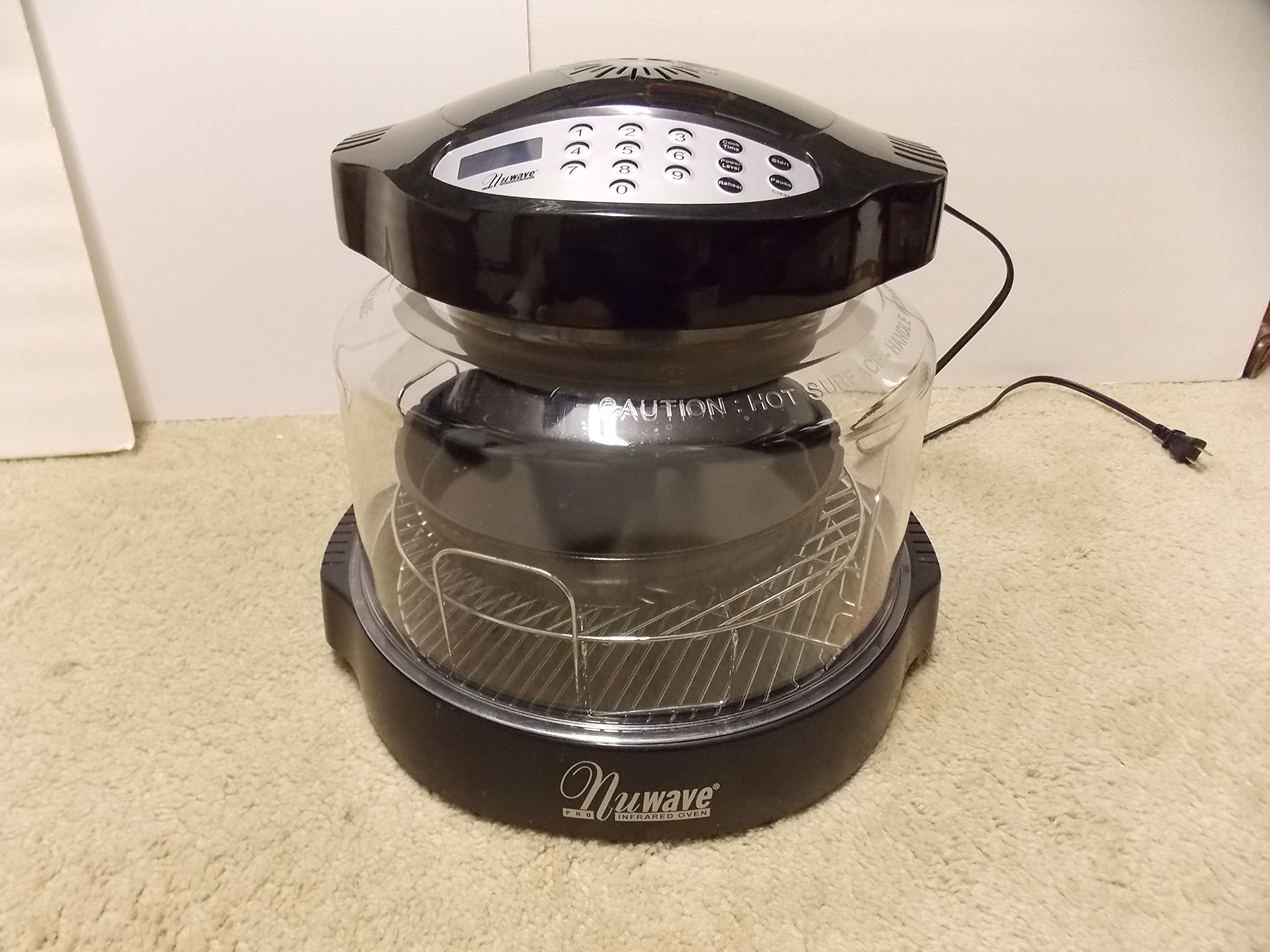 NuWave Pro Digital Black Oven - Countertop Convection Oven for Baking, Roasting & Air Frying | Perfect for Small Kitchens, Dorms & RV Cooking