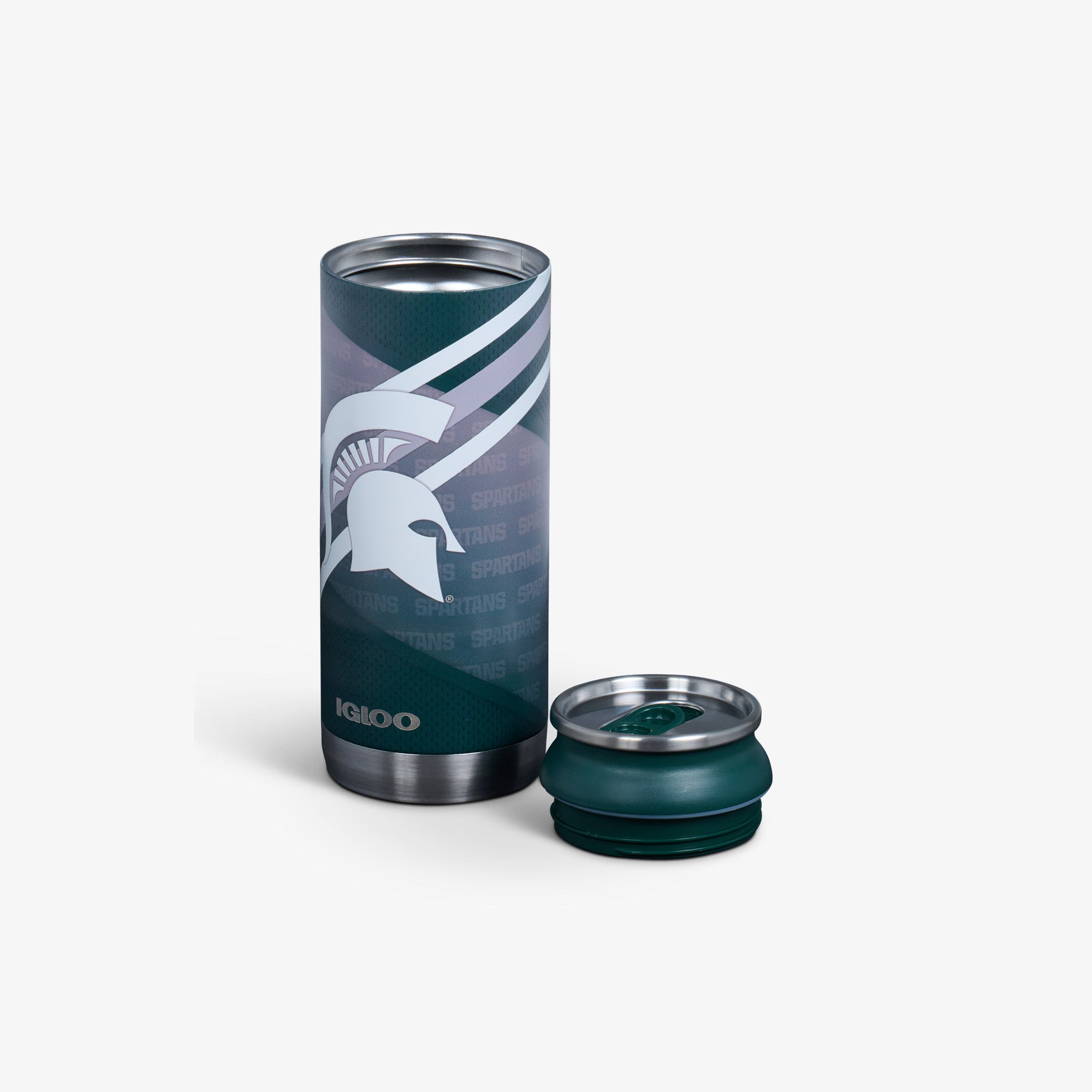 Michigan State University® 16 Oz Insulated Stainless Steel Tumbler with Lid - Perfect for Coffee, Tea & Cold Drinks at School, Office or Travel