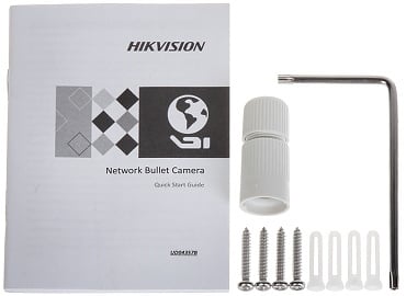 Hikvision DS-2CD2T46G2-I 4MP Outdoor Bullet Security Camera with AcuSense, PoE, SD Card Slot & IR Night Vision - Ideal for Home, Business & Warehouse Surveillance