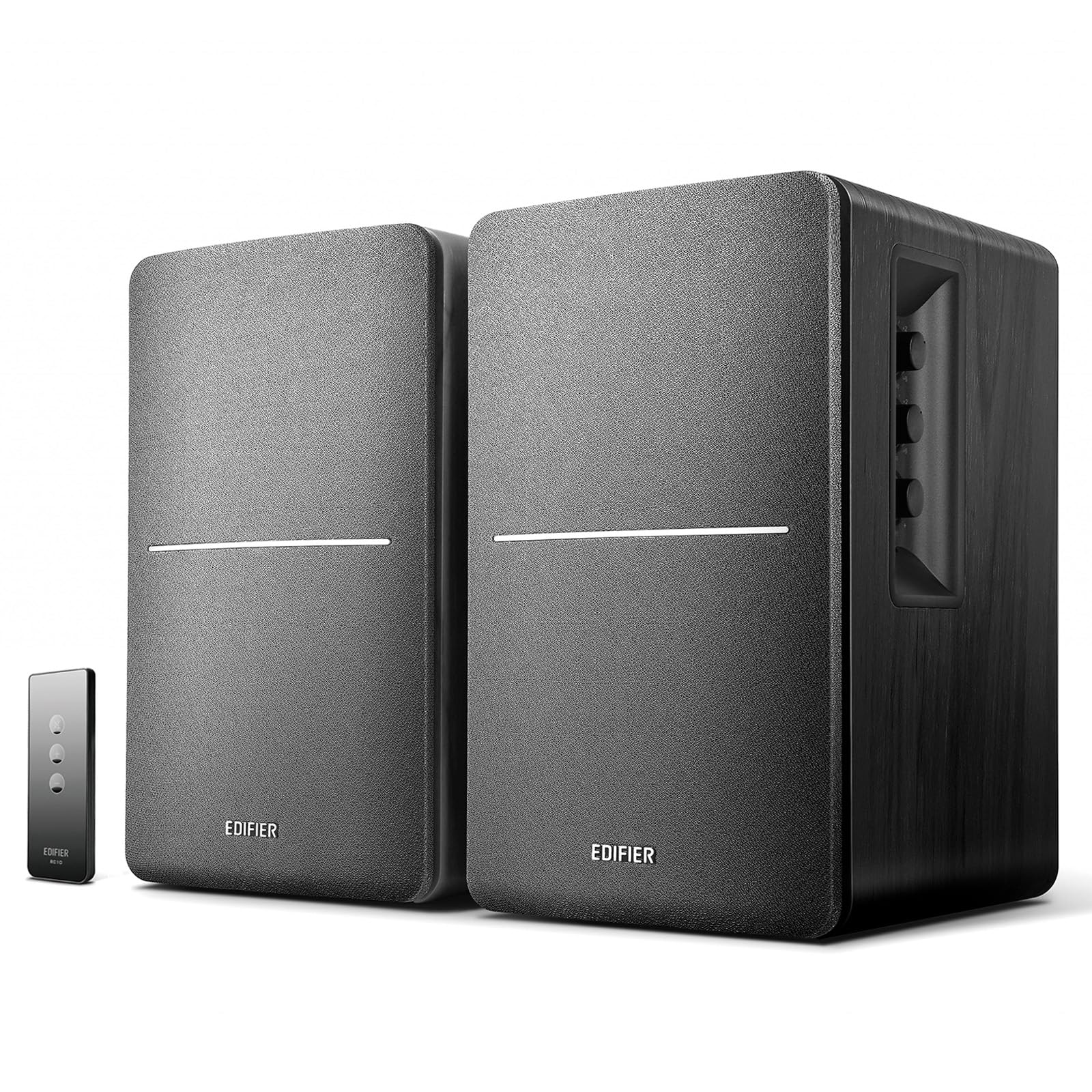 Edifier R1280T Active Bookshelf Speakers - 2.0 Studio Monitor Speakers with 42W RMS Power (Black) - Perfect for Home Audio, Gaming & Music Production