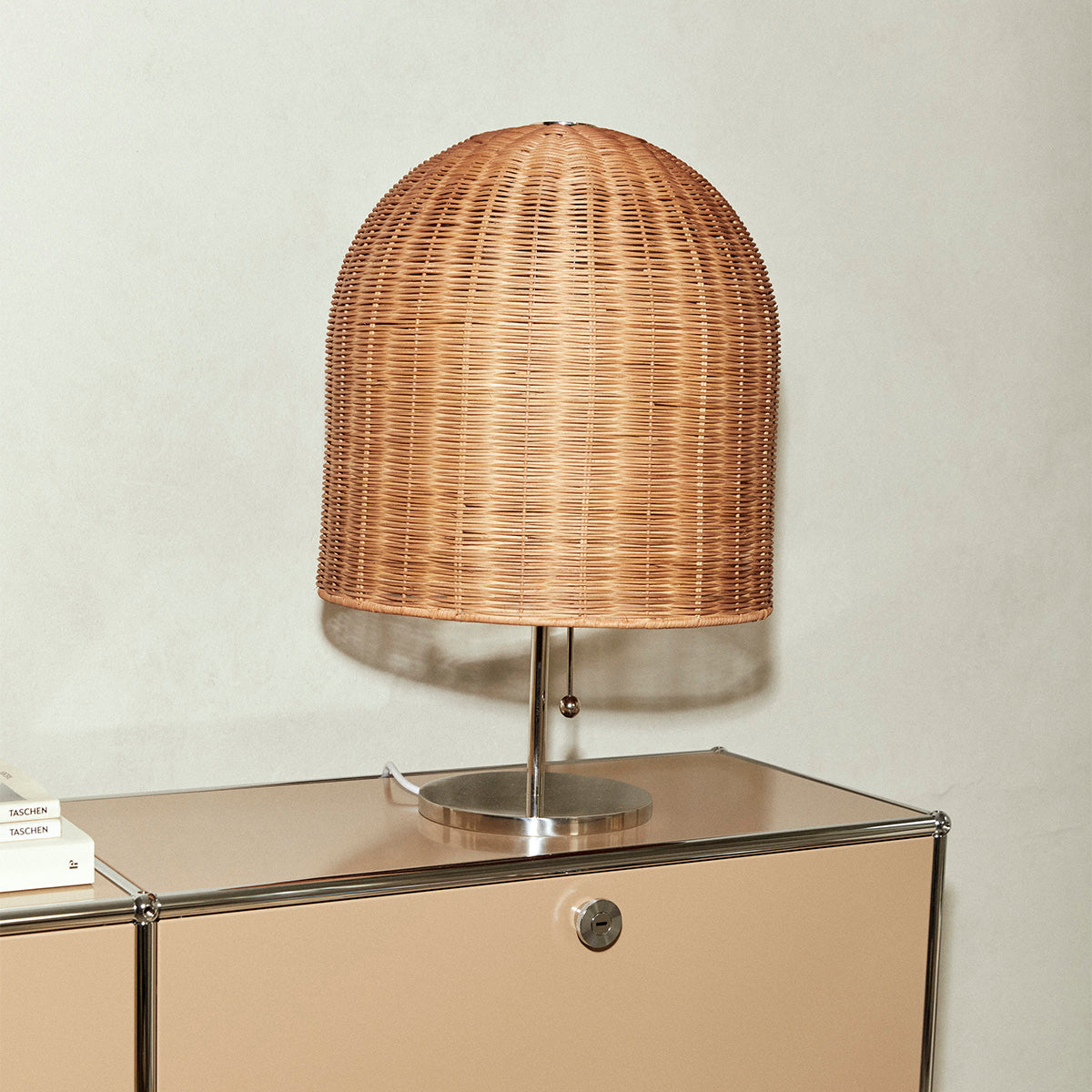 Ellison Studios Modern Bell Table Lamp - Stylish Bedside & Living Room Lighting for Home Decor - Perfect for Bedroom, Office, and Reading Nook
