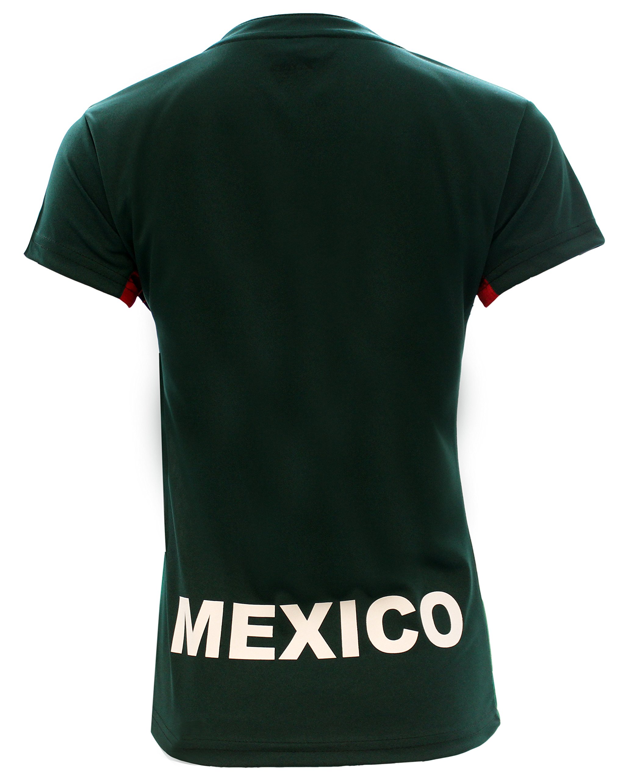 2018 Mexico Women's Soccer Jersey - Green Fan Apparel for Games, Parties & Sports Events