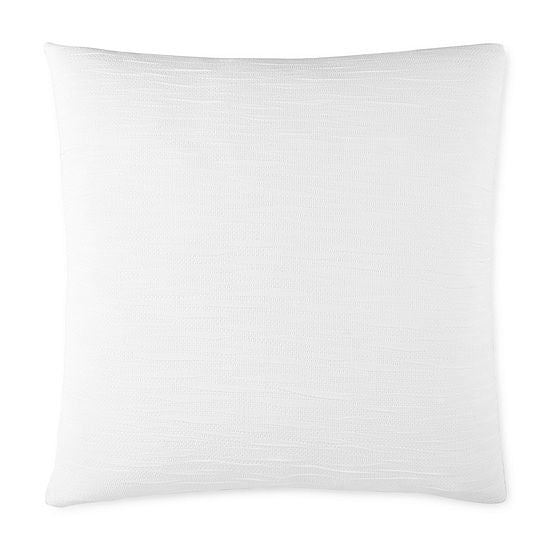 Pillowtex Euro Square Size Cotton Pillow Protector with Zippered Enclosure - Hypoallergenic & Breathable for Bedroom, Guest Room, and Hotel Use