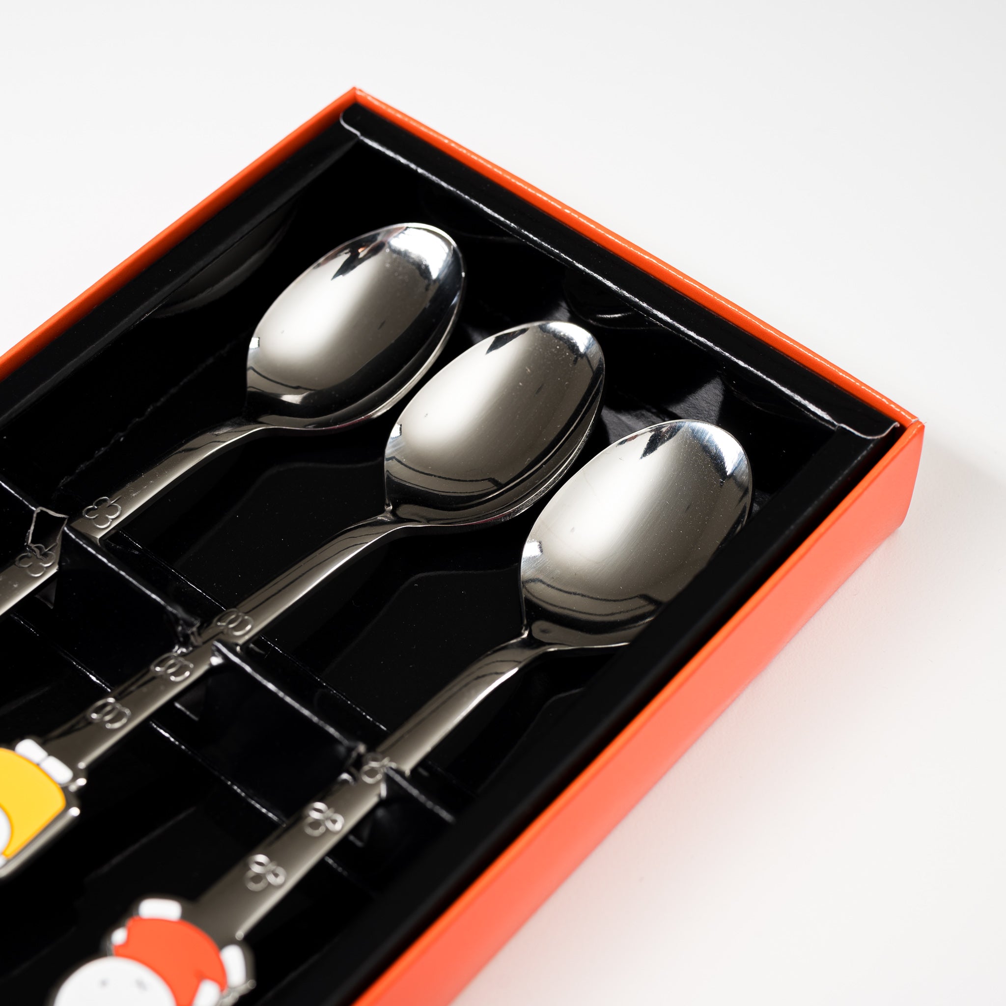 Miffy Trio Spoons Set - 3-Piece Bunny-Themed Baby Feeding Utensils for Toddlers | Perfect for First Foods, Weaning, and Baby-Led Weaning at Home or Travel