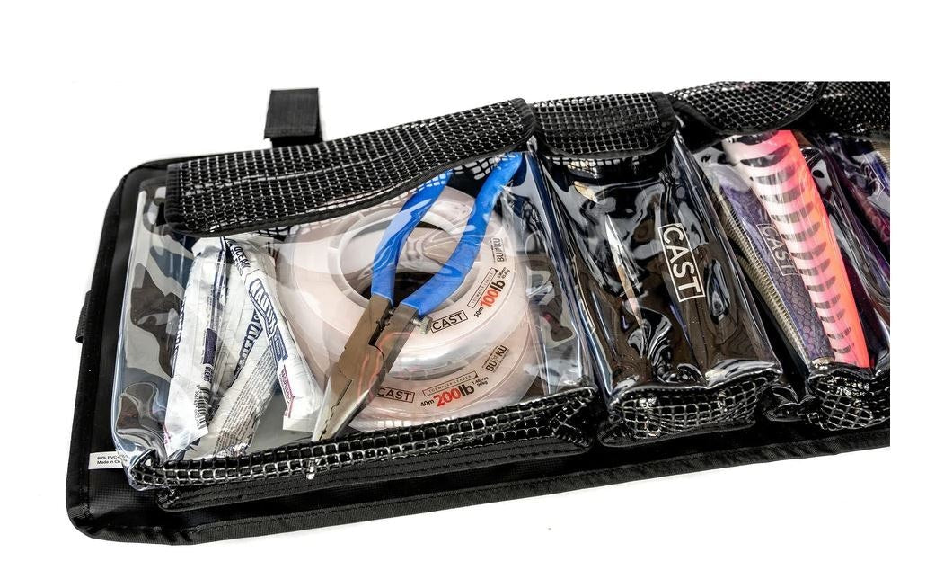 Buku Cast Pops n Sticks Bag - Premium Fishing Lure Storage for Bass, Trout, and Saltwater - Perfect for Tackle Box Organization and On-the-Go Anglers