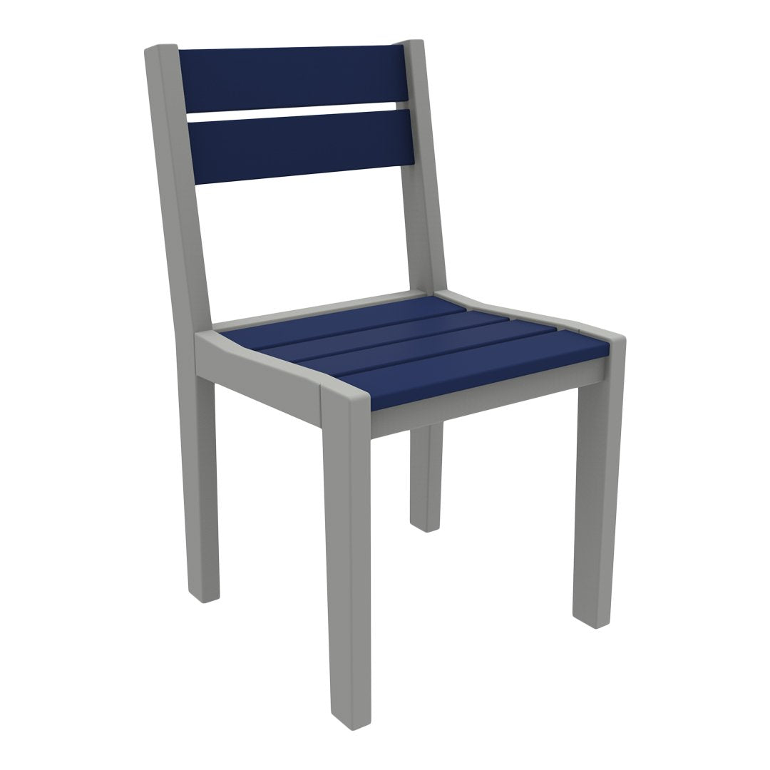 Stylish Coastline Cafe Dining Chair - Modern Wooden Bistro Chair for Kitchen, Restaurant & Patio - Perfect for Home, Cafe & Outdoor Dining