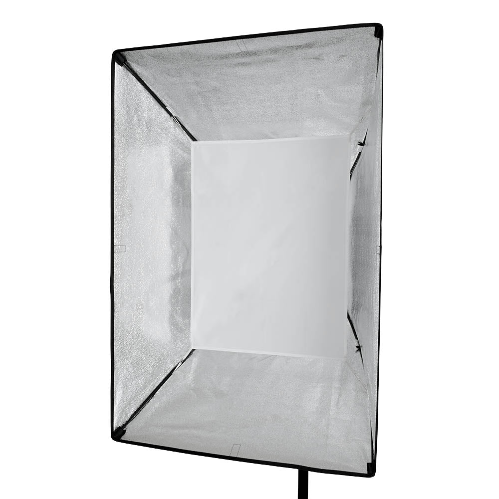 SB BW6090 60x90cm (2'x3') Rectangular Softbox Lighting Kit - Professional Photography Light Diffuser for Studio, Portrait & Product Shoots - Perfect for YouTube, TikTok & Live Streaming