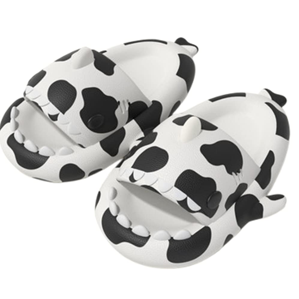2022 Cute Shark Slippers for Women & Men - Anti-Slip Open Toe Slides with Cloud Sole - Summer Novelty Sandals for Beach, Pool, and Home Comfort