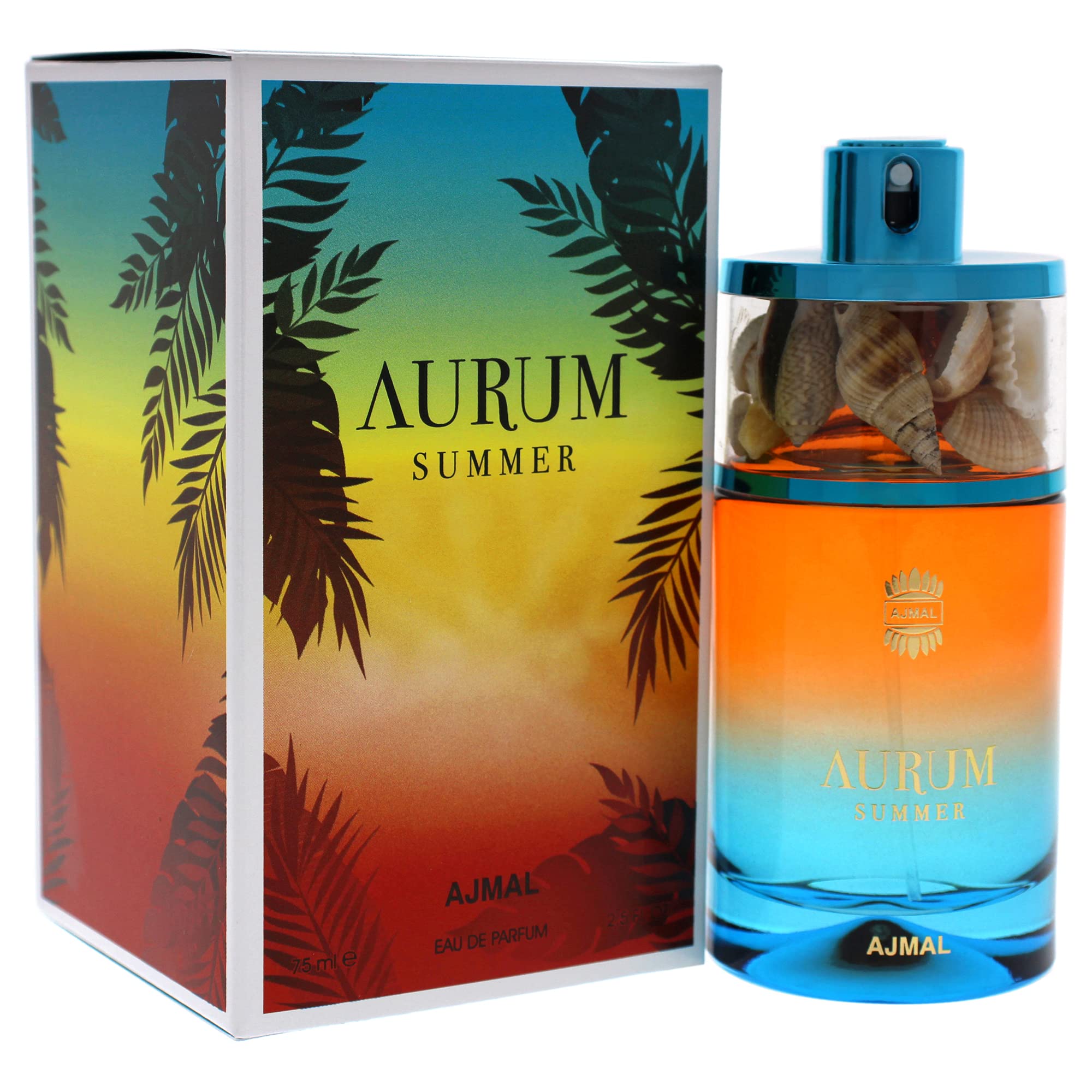 Ajmal Aurum Summer Women's Perfume 2.5 oz EDP Spray - Floral Fruity Fragrance for Daytime & Evening Wear, Date Nights & Special Occasions