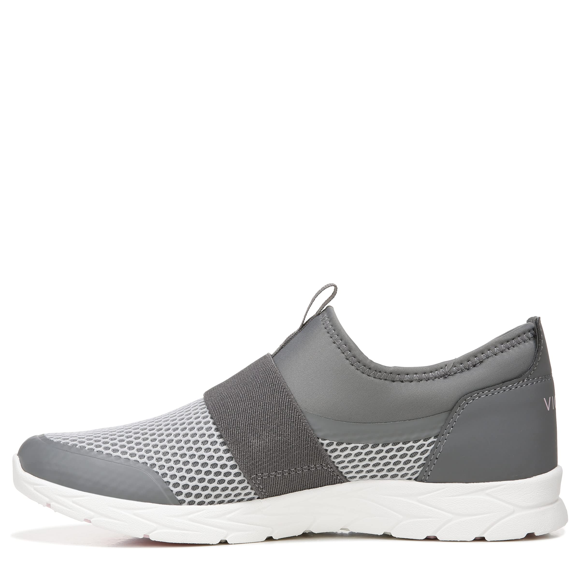 Vionic Women's Brisk Camrie Slip-On Walking Shoes - Comfortable & Supportive Orthopedic Sneakers for Walking, Travel & Everyday Wear