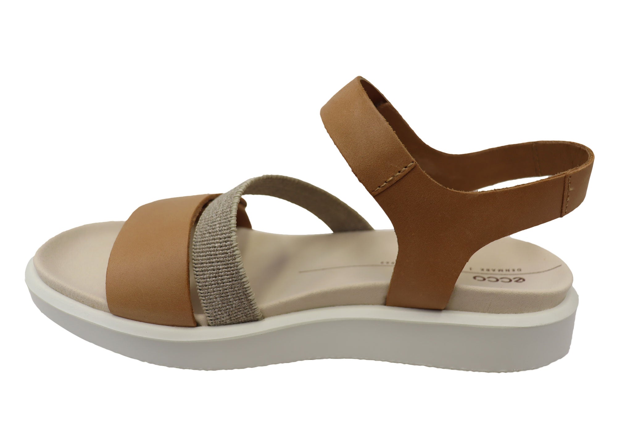 ECCO Women's Flowt Comfortable Leather Sandals - Breathable Arch Support Sandals for Women | Perfect for Walking, Travel & Summer Outfits
