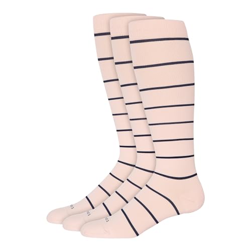 Rose/Navy Stripe - 3 Pack