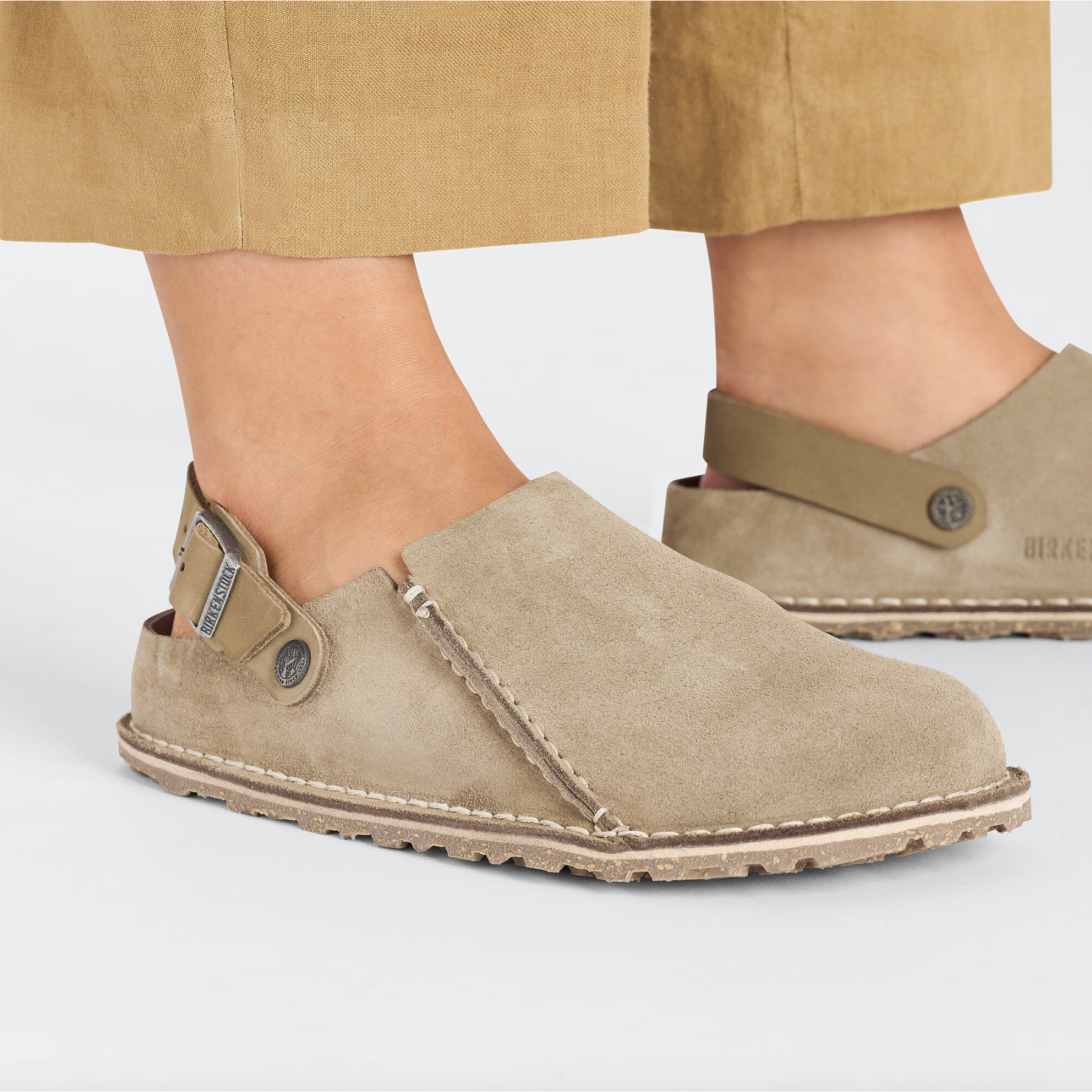 Birkenstock Women's Lutry Premium Suede Leather Sandals - Comfortable Arch Support for Walking, Travel & Everyday Wear