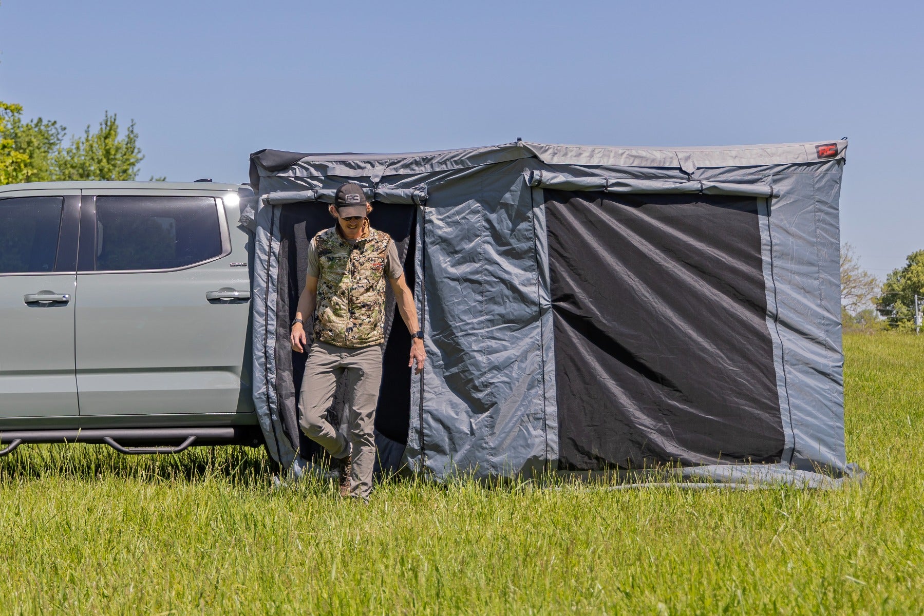 270 Degree Awning Wall Enclosure for Camping & Outdoor Shelter - Waterproof & UV Resistant (Model 99048) | Perfect for RV, Patio, Picnic, and Beach Protection