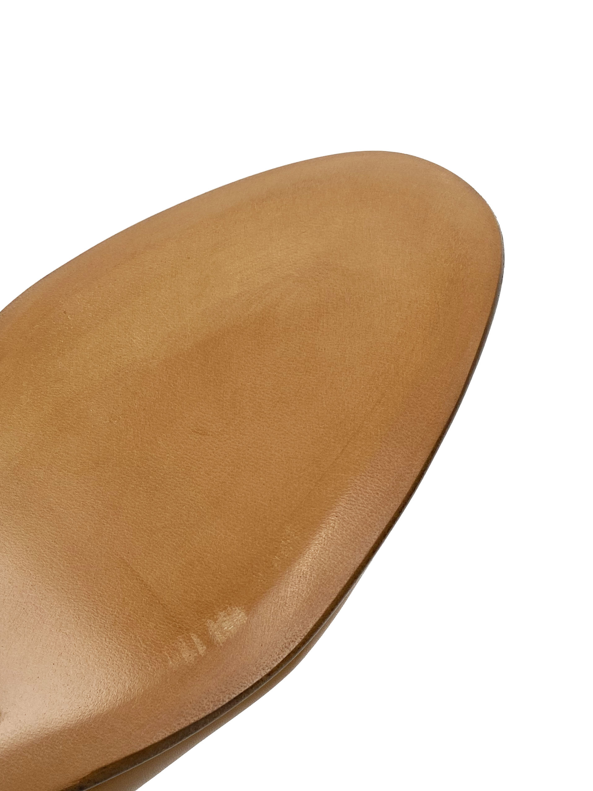 Hermes Light Brown Kelly Ankle Boots Size 37.5 - Women's Luxury Leather Booties for Fall & Winter Fashion, Office & Evening Wear