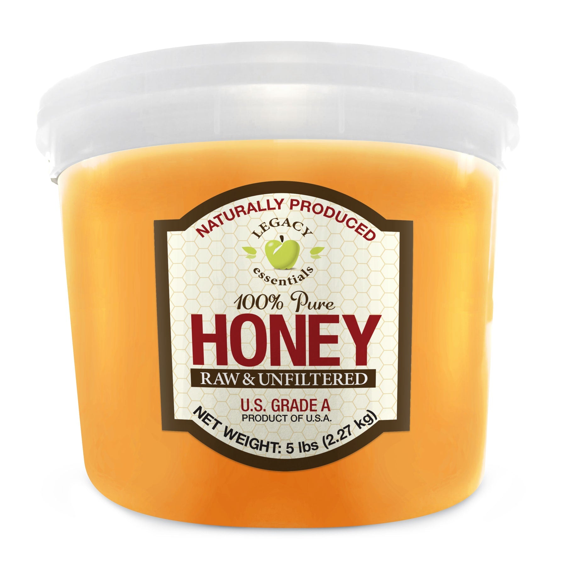 100% Pure Raw Unfiltered Honey - Natural, Organic & Unprocessed | Perfect for Tea, Baking & Healthy Snacks