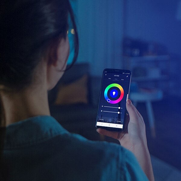 Smart WiFi LED Light Bulb 9W, Multicolor Changing RGB, Dimmable, Works with Alexa & Google Home - Perfect for Bedroom, Living Room, Party Lighting