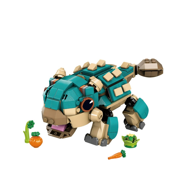 358 Pcs Baby Bumpy Ankylosaurus Dinosaur Toys - Realistic Dinosaur Figures for Kids, Educational STEM Learning Toys for Children, Perfect for Birthday Gifts, Classroom Rewards & Dinosaur-Themed Parties