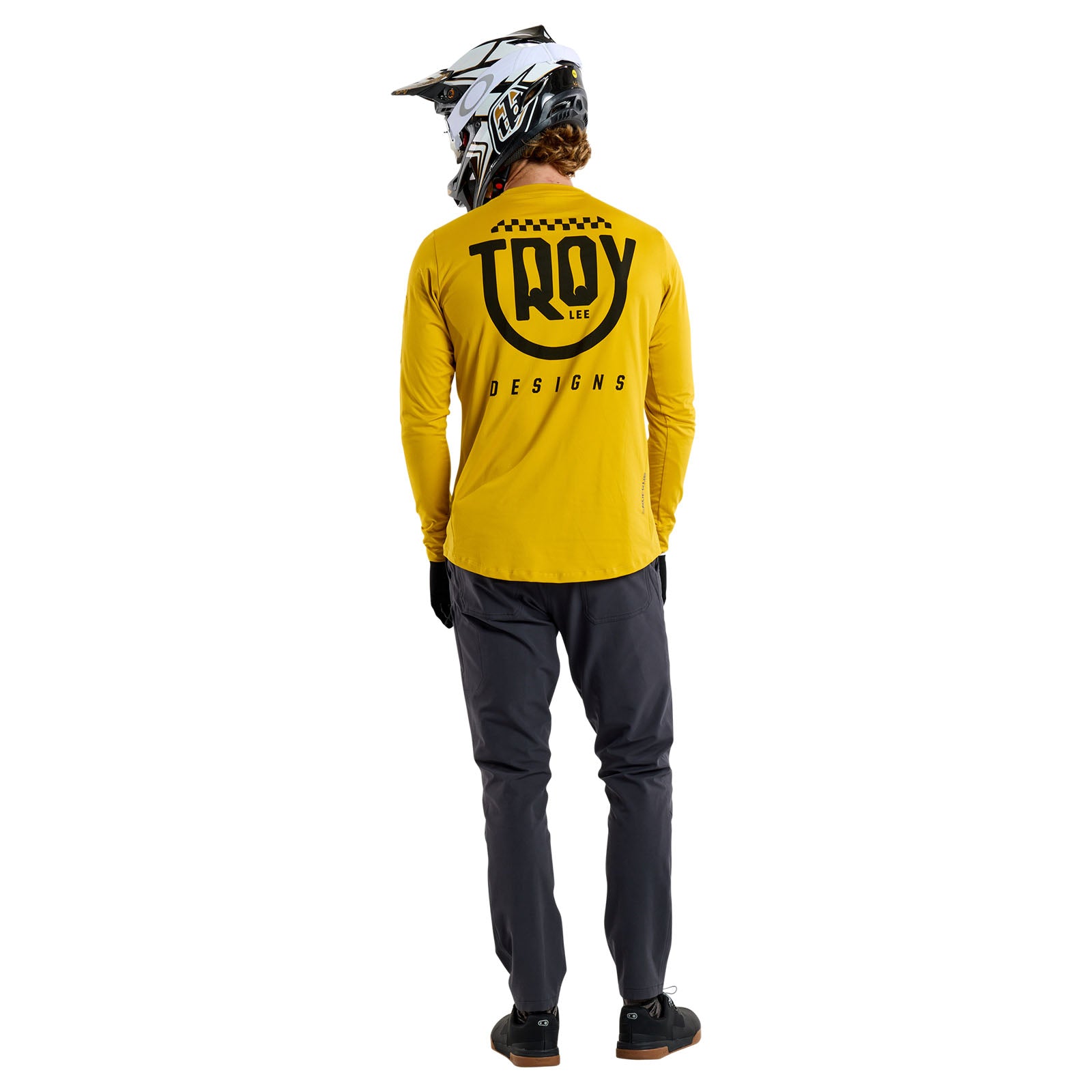 Ruckus Long Sleeve Ride Tee Eyez Saffron - Motorcycle Riding Shirt for Men & Women - Perfect for Street Biking, Touring and Outdoor Adventures