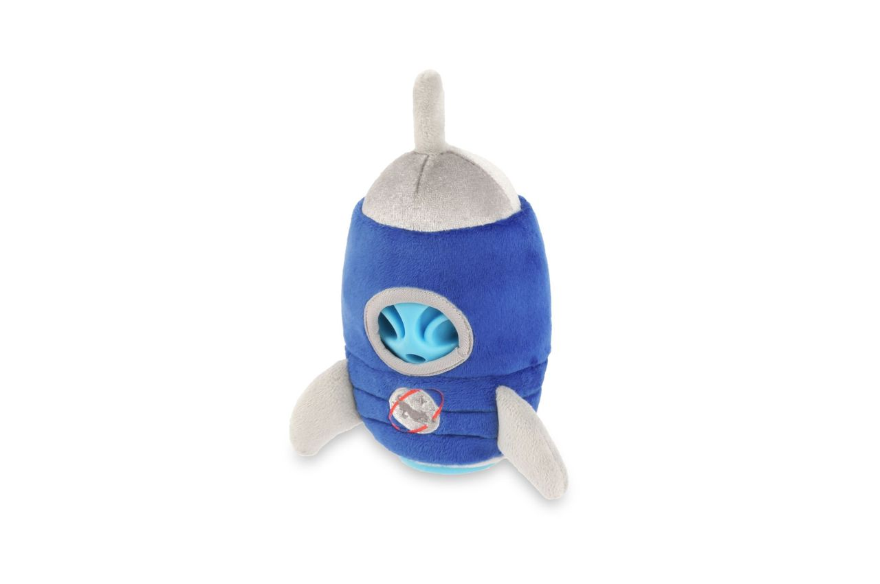 P.L.A.Y Alien Buddies Interactive 2-in-1 Dog Toys - Starblaster Space-Themed Chew & Fetch Toy for Small & Medium Dogs - Perfect for Indoor Play & Outdoor Adventures