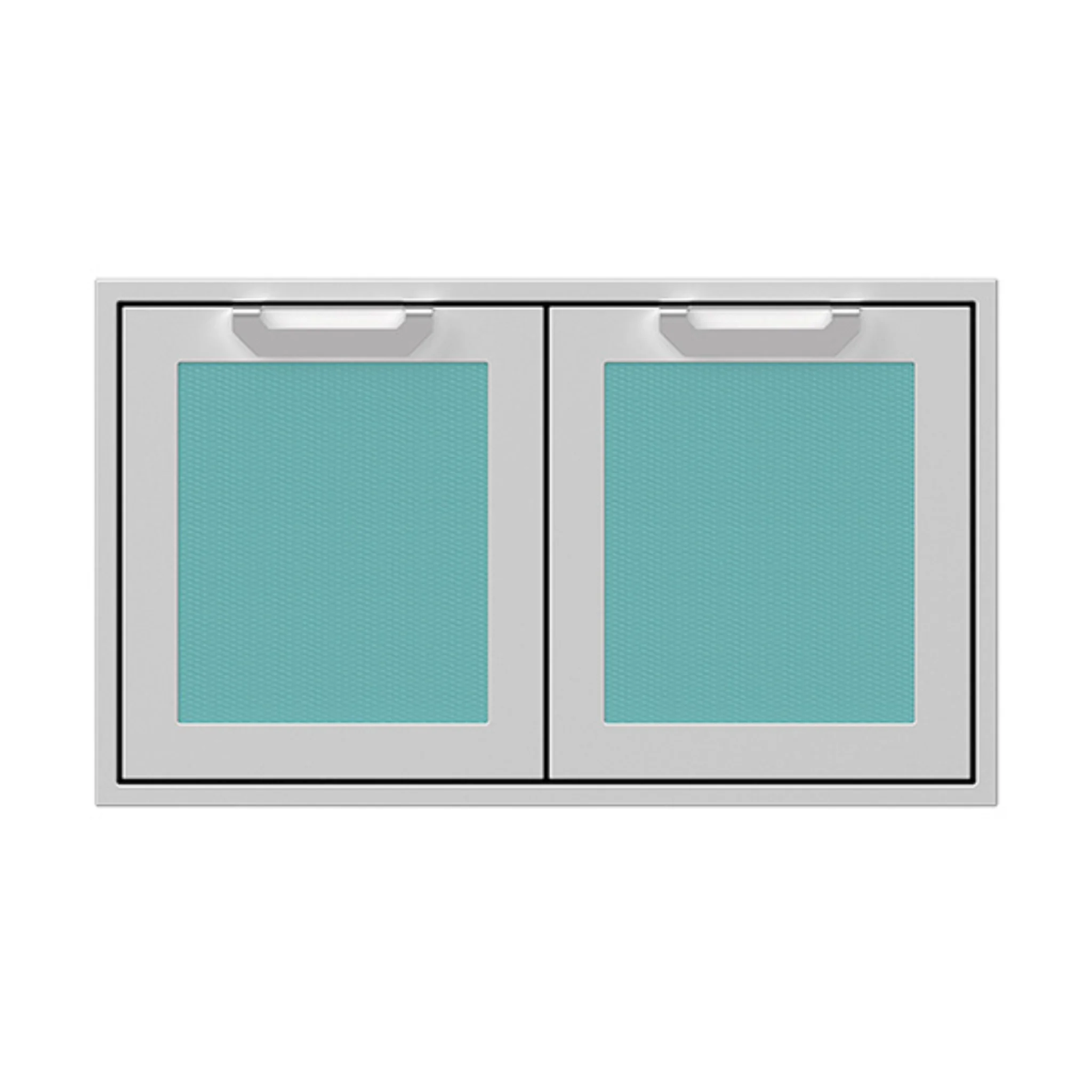 Hestan 36-Inch Outdoor Double Access Doors - Stainless Steel Commercial Kitchen Equipment for Restaurants, Catering & Outdoor Cooking
