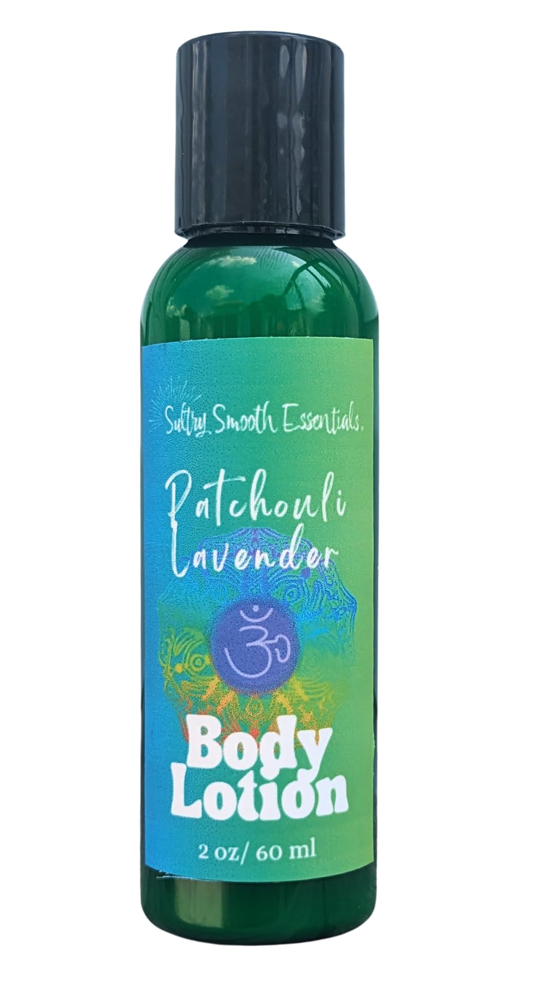 Organic Patchouli Lavender Body Lotion with Essential Oils - 4 oz Moisturizing Cream for Dry Skin, Relaxing Aromatherapy for Stress Relief & Sleep - Perfect for Spa Night, Yoga & Meditation