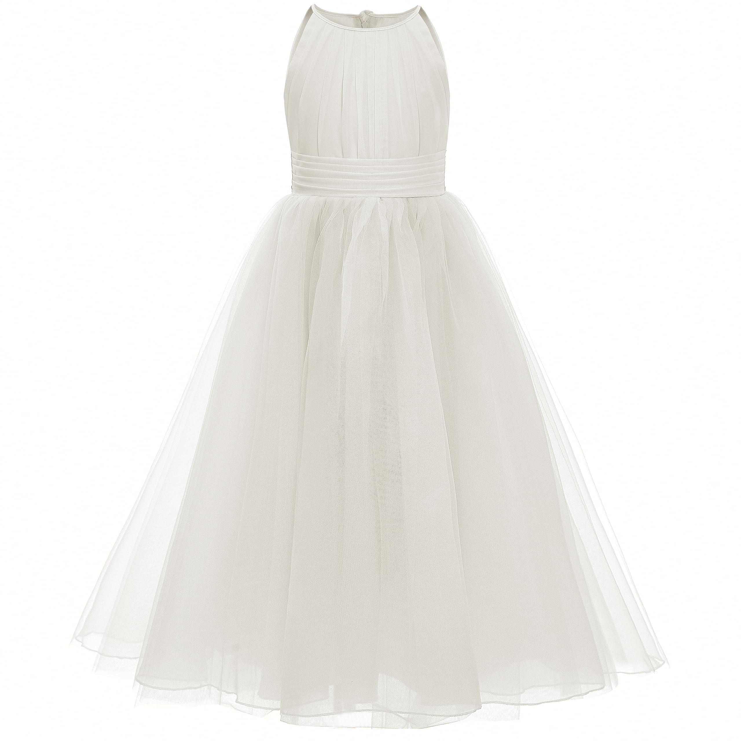 Elegant Flower Girl Dresses for Weddings & Pageants – Tulle Chiffon Ball Gowns for Kids | Perfect for Bridal Parties, First Communion & Special Occasions