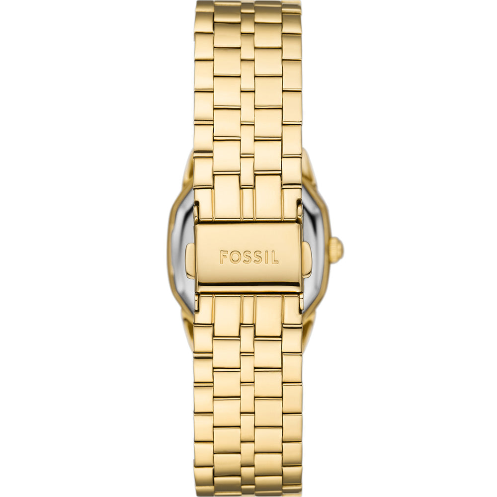 Fossil ES5361 Harlow Women's Stainless Steel Watch - Elegant Silver-Tone Bracelet, White Dial, Water Resistant - Perfect for Office, Casual Wear & Special Occasions