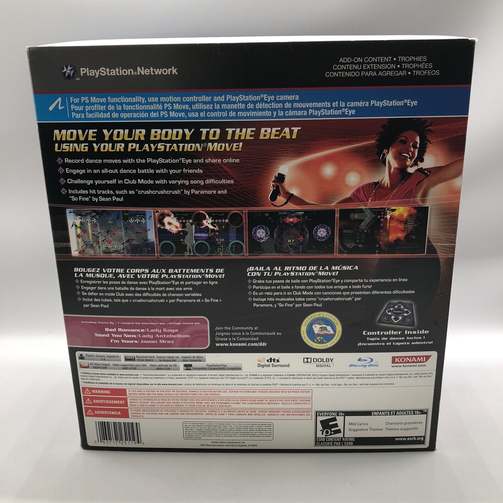 Dance Dance Revolution PS3 Game with Controller - Fun Dance & Fitness Video Game for Parties, Workouts & Family Entertainment
