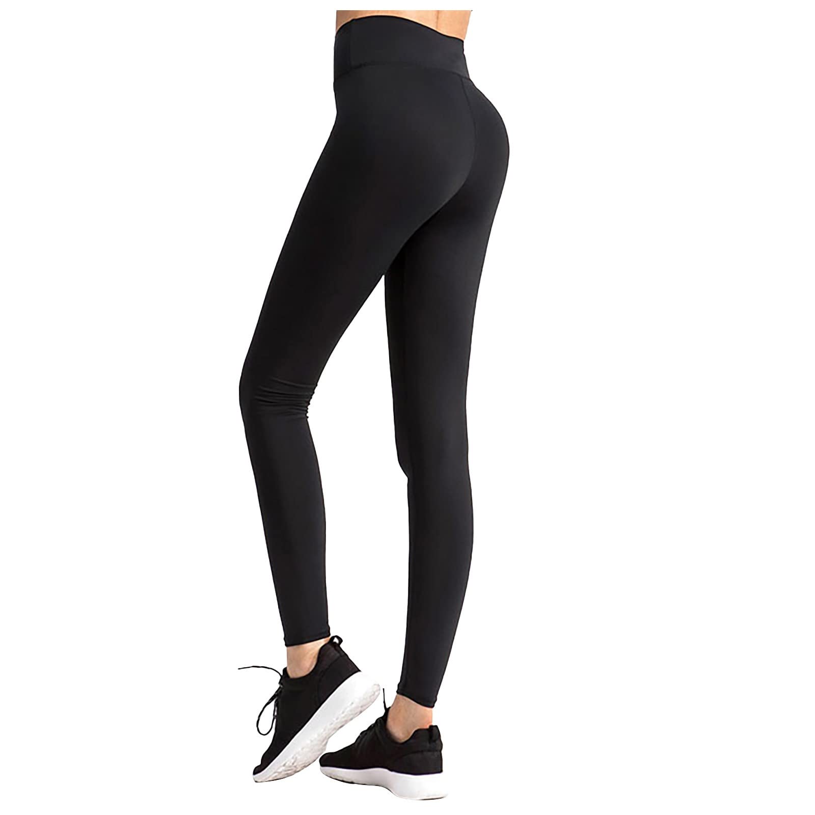 KINGOLDON Women's High Waist Yoga Pants - Workout Leggings for Running, Fitness & Sports - Stretchy Active Tights for Gym, Lounge & Everyday Wear