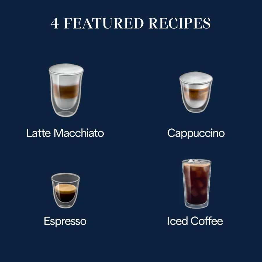 De'Longhi Magnifica Evo Automatic Espresso & Coffee Machine with Milk Frother & Built-In Grinder - Perfect for Home Baristas & Office Coffee Stations
