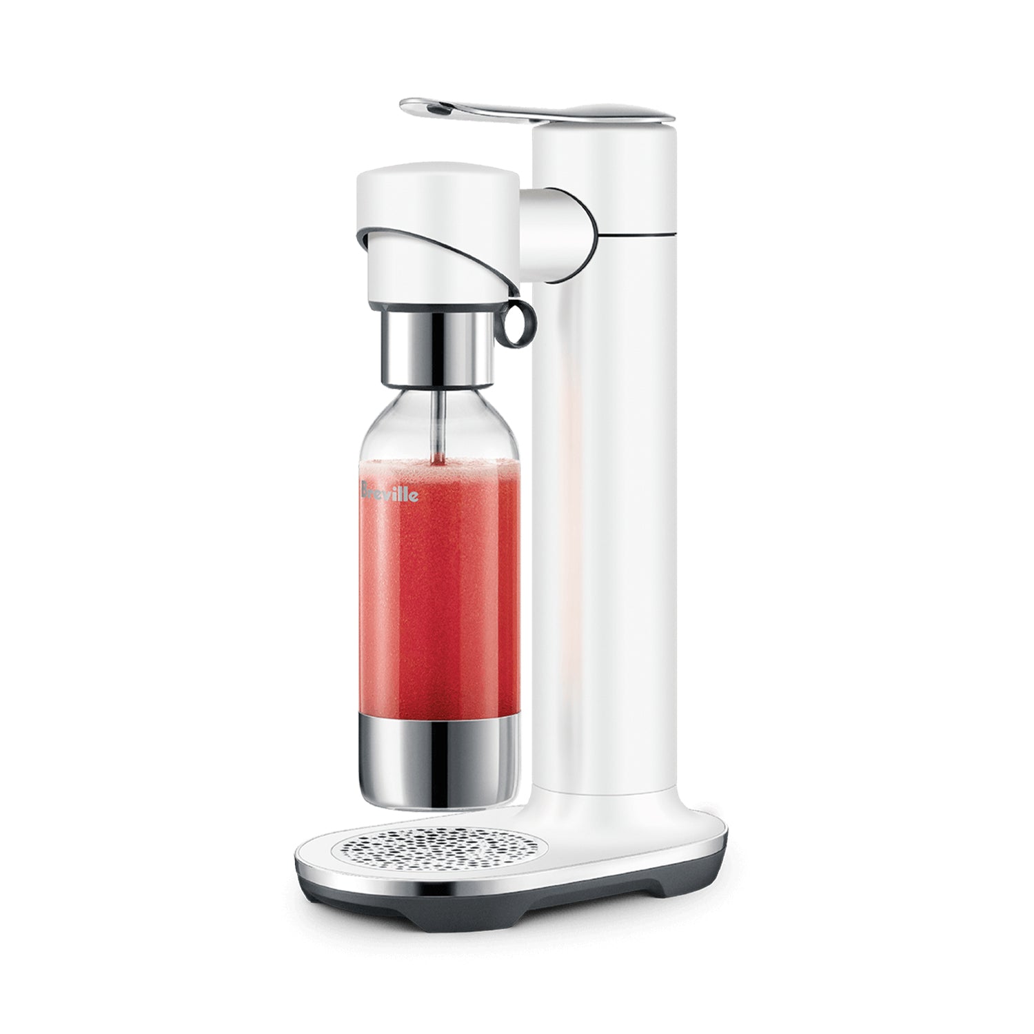 Breville the Infizz Fusion Sparkling Water Maker - Countertop Soda Machine with CO2 Carbonation, Sea Salt Color (BCA800SST0ZNA1) | Perfect for Home, Office, Parties & Healthy Hydration