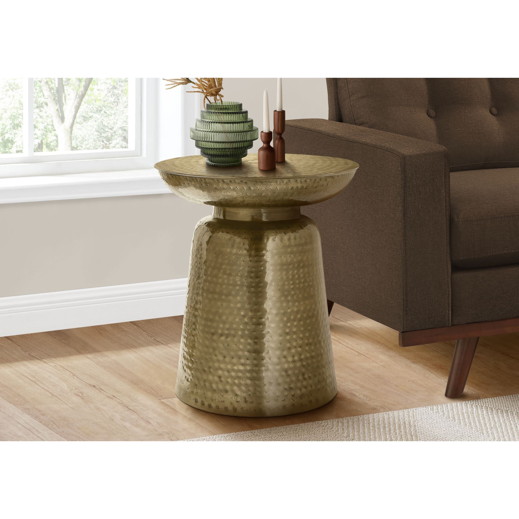 Ariana Accent Table - Stylish Side Table for Living Room, Bedroom & Office - Perfect for Decor, Storage & Display - Modern End Table with Elegant Design