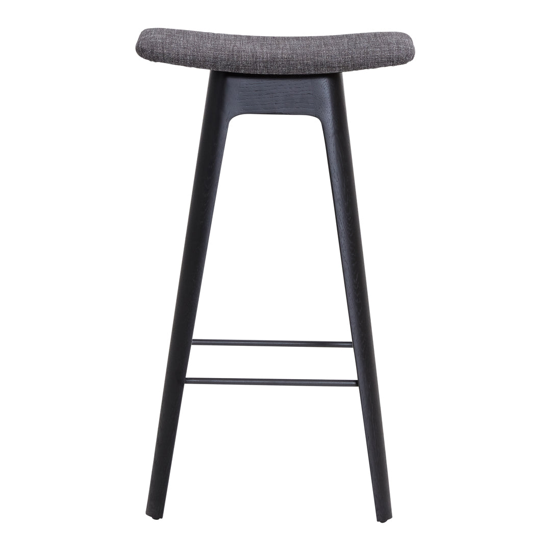 HC1 Counter Stool - Upholstered Bar Stool with Comfortable Seat, Adjustable Height for Kitchen Island, Breakfast Bar & Home Decor - Modern Dining Furniture