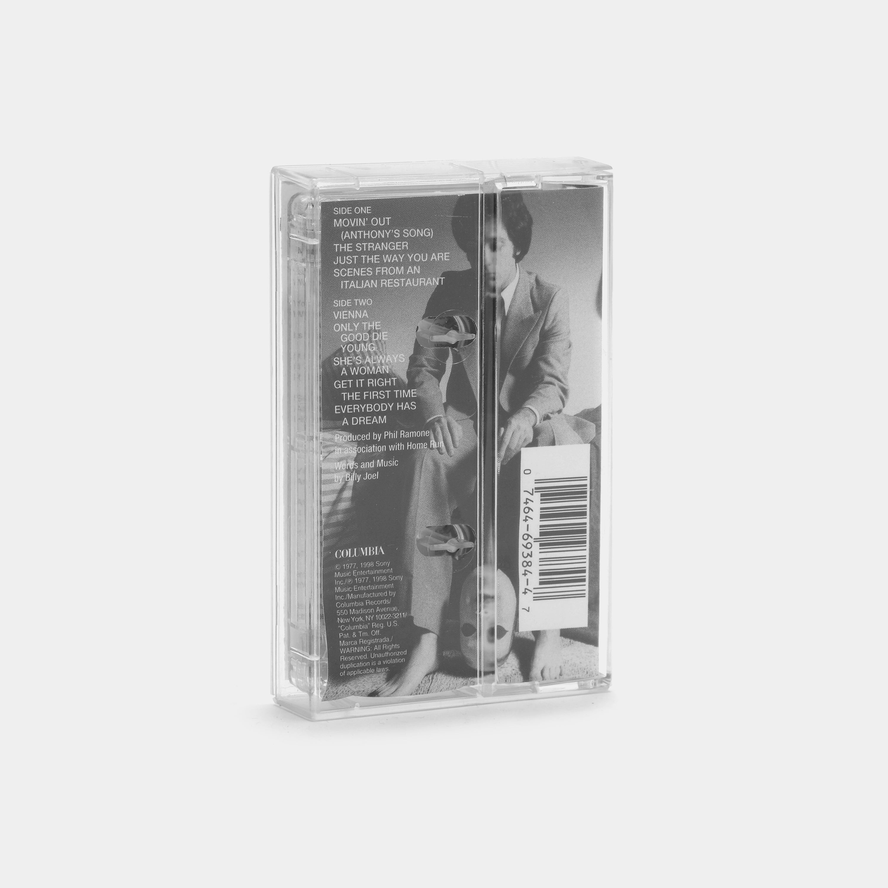 Billy Joel The Stranger Cassette Tape - Vintage Music Collectible - Perfect for Car, Home & Retro Music Lovers