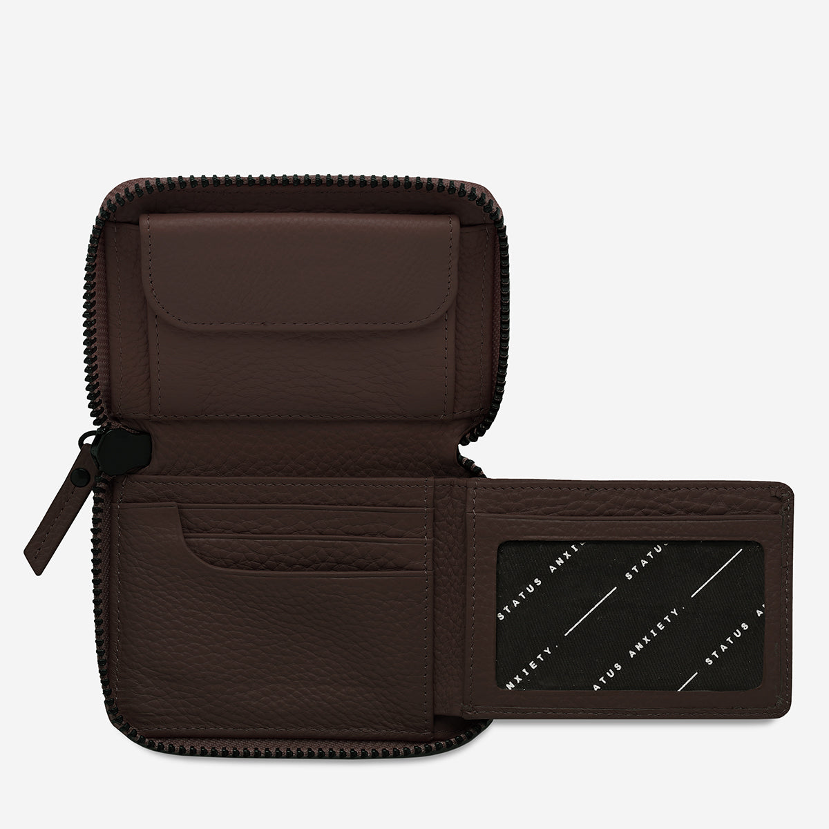 Wayward Wallet Cocoa - Stylish RFID Blocking Leather Wallet for Men & Women | Perfect for Travel, Business & Everyday Use