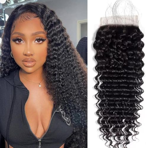 4x4 Lace Closure Natural Black