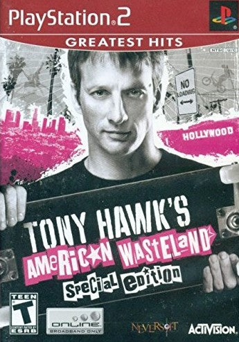 Tony Hawk's American Wasteland - Authentic Skateboarding Video Game for PS2 & Xbox | Open-World Skate Adventure | Perfect for Gamers & Skate Fans | Great for Parties & Retro Gaming Nights